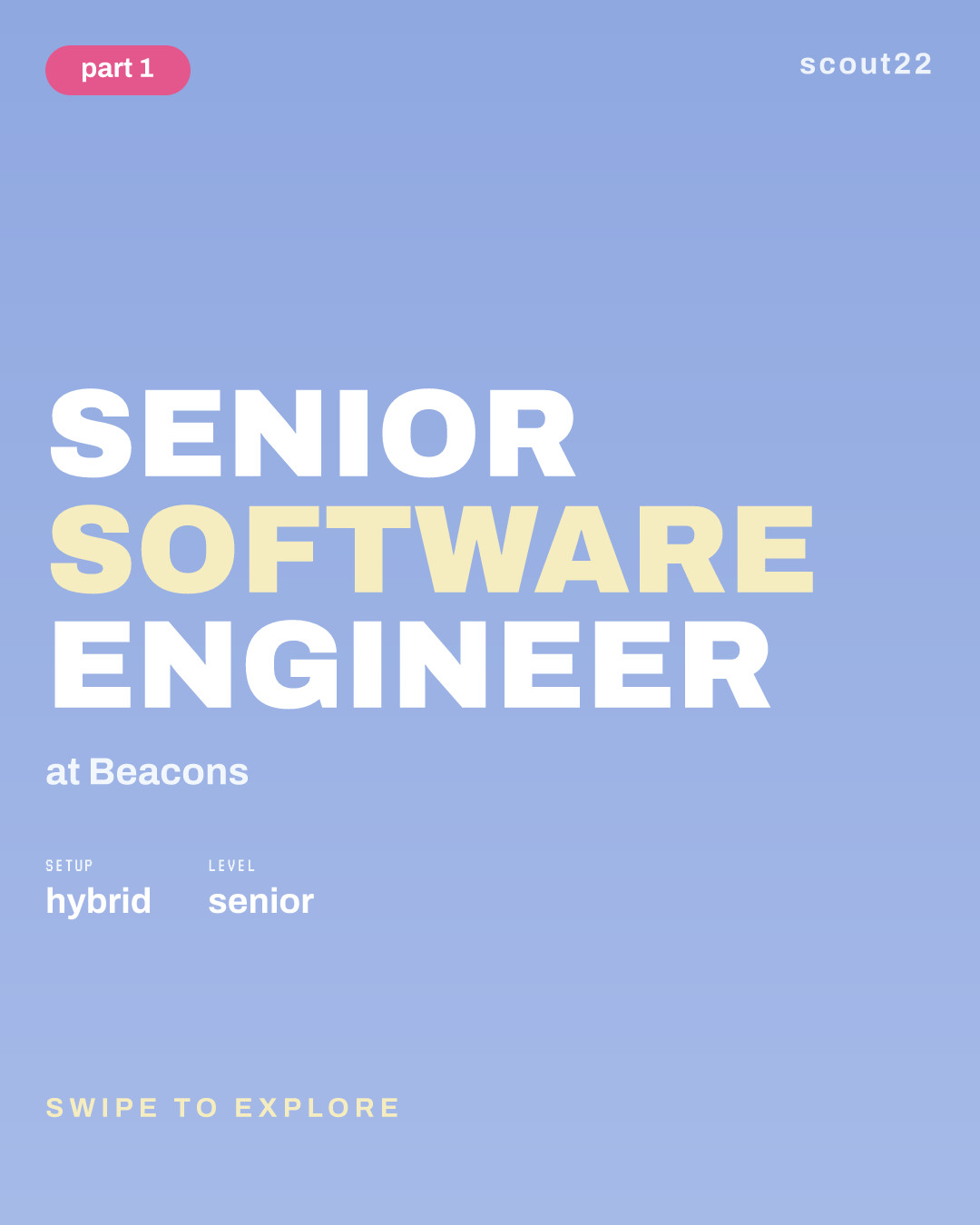 Senior Software Engineer at Beacons