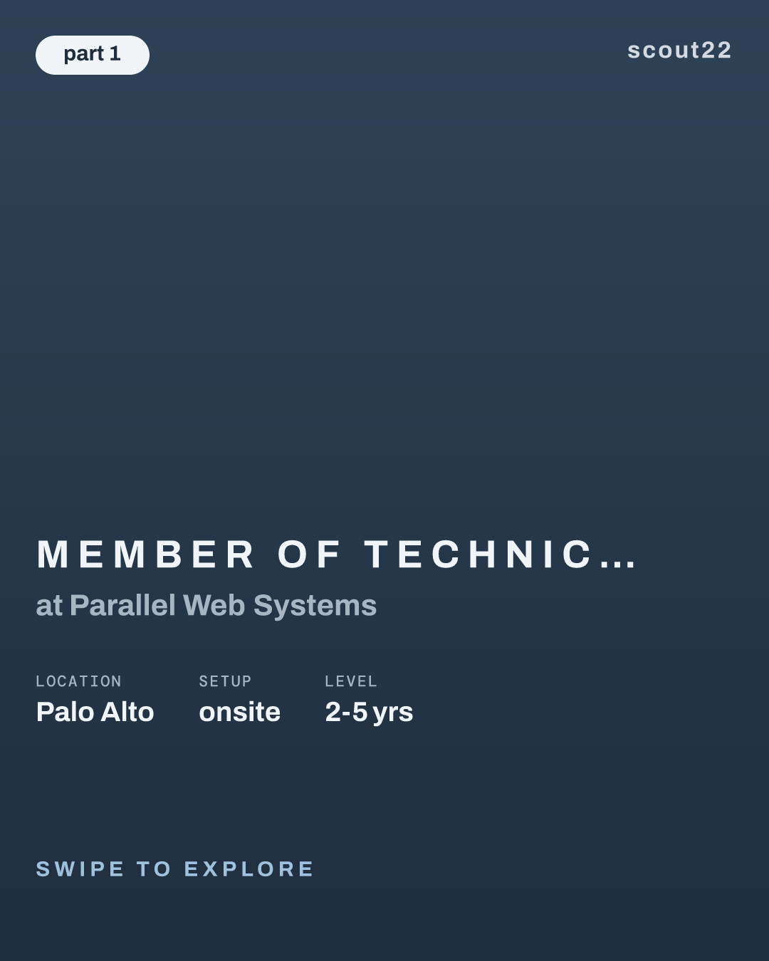 Member of Technical Staff, Search Ranking at Parallel Web Systems