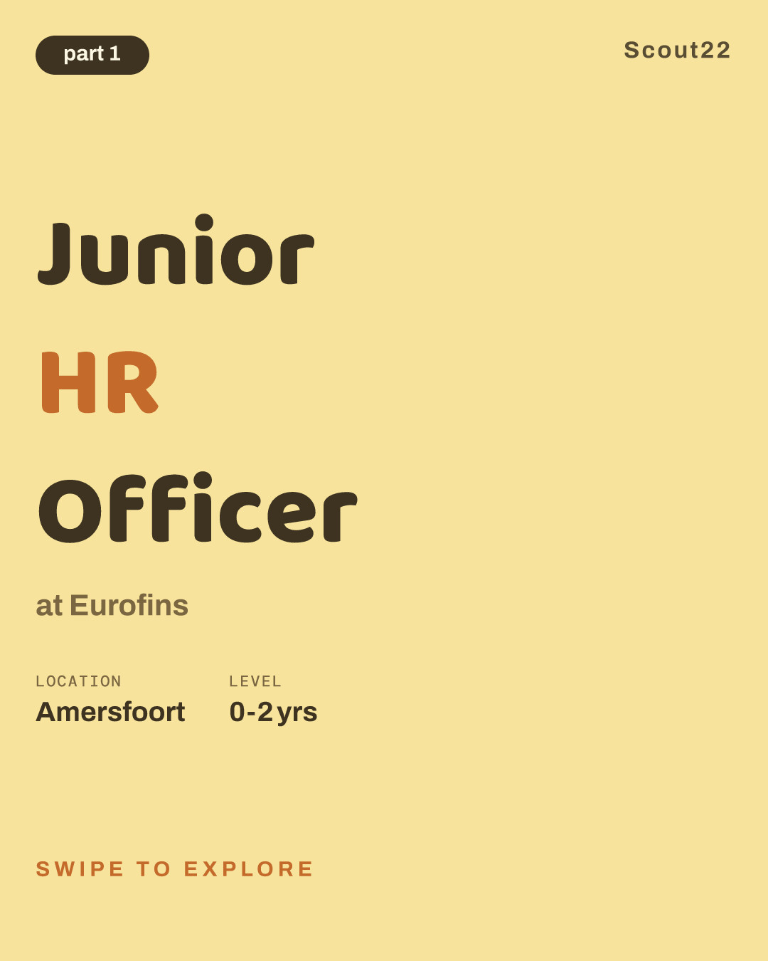Junior HR Officer at Eurofins
