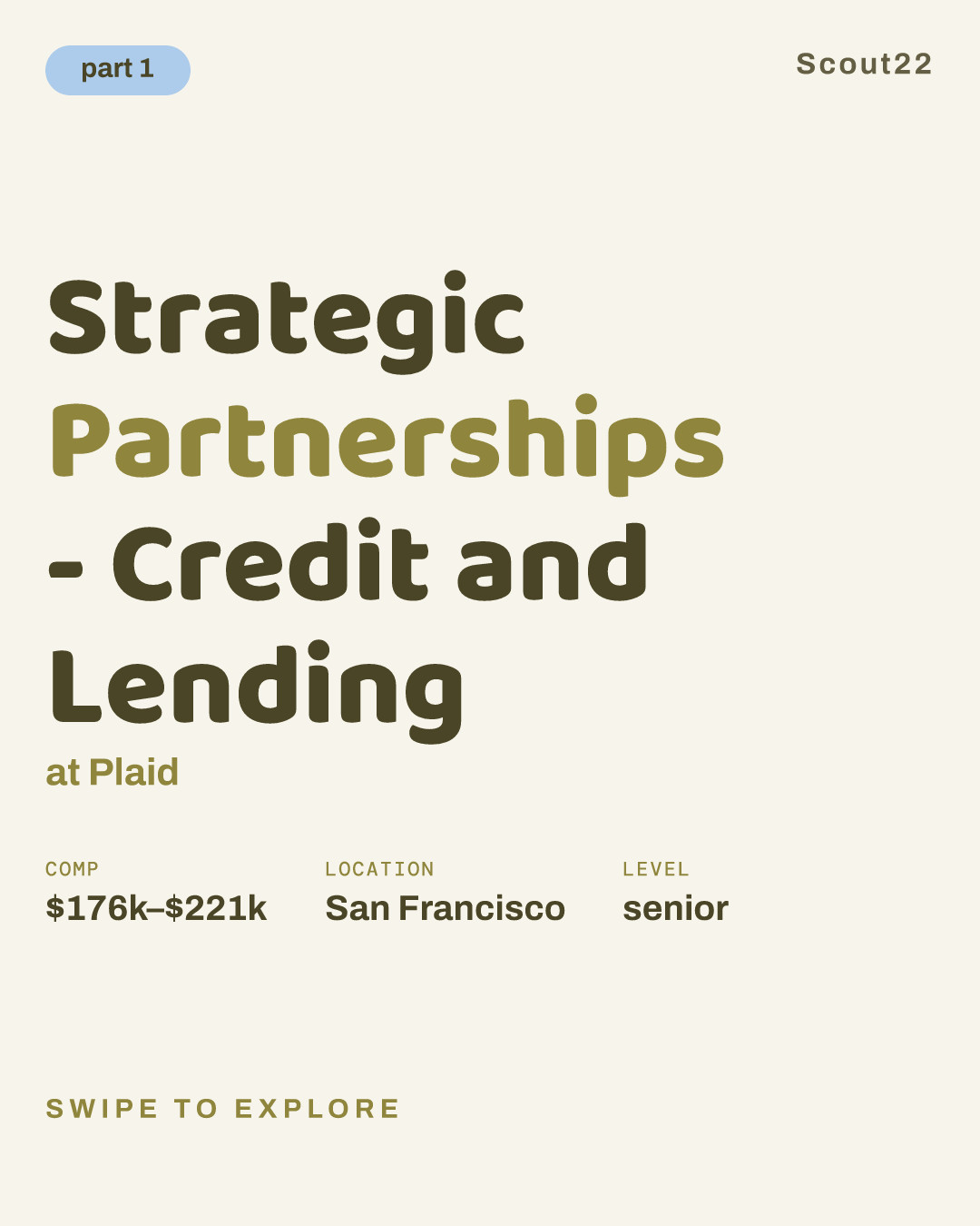 Strategic Partnerships - Credit and Lending at Plaid