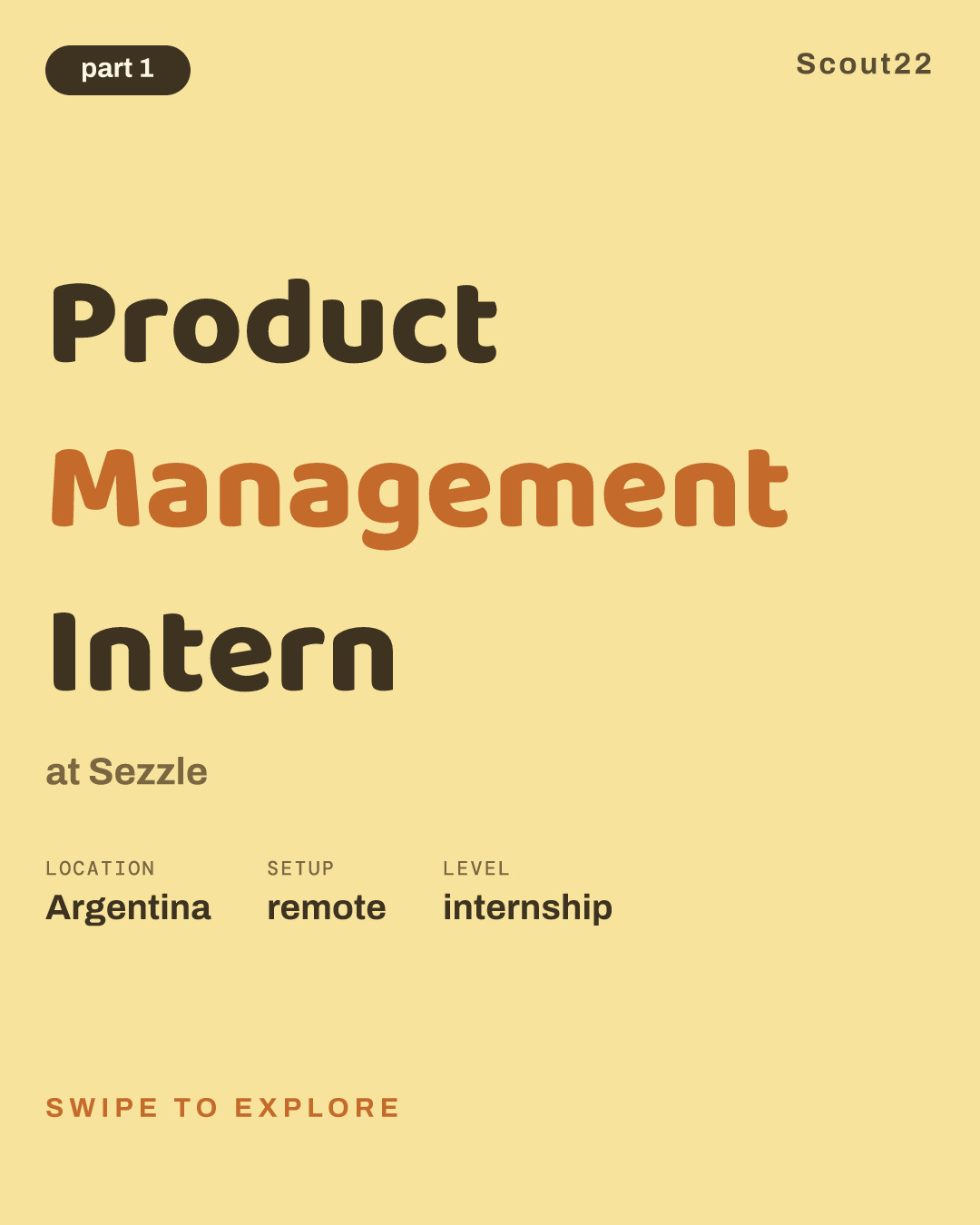 Product Management Intern at Sezzle