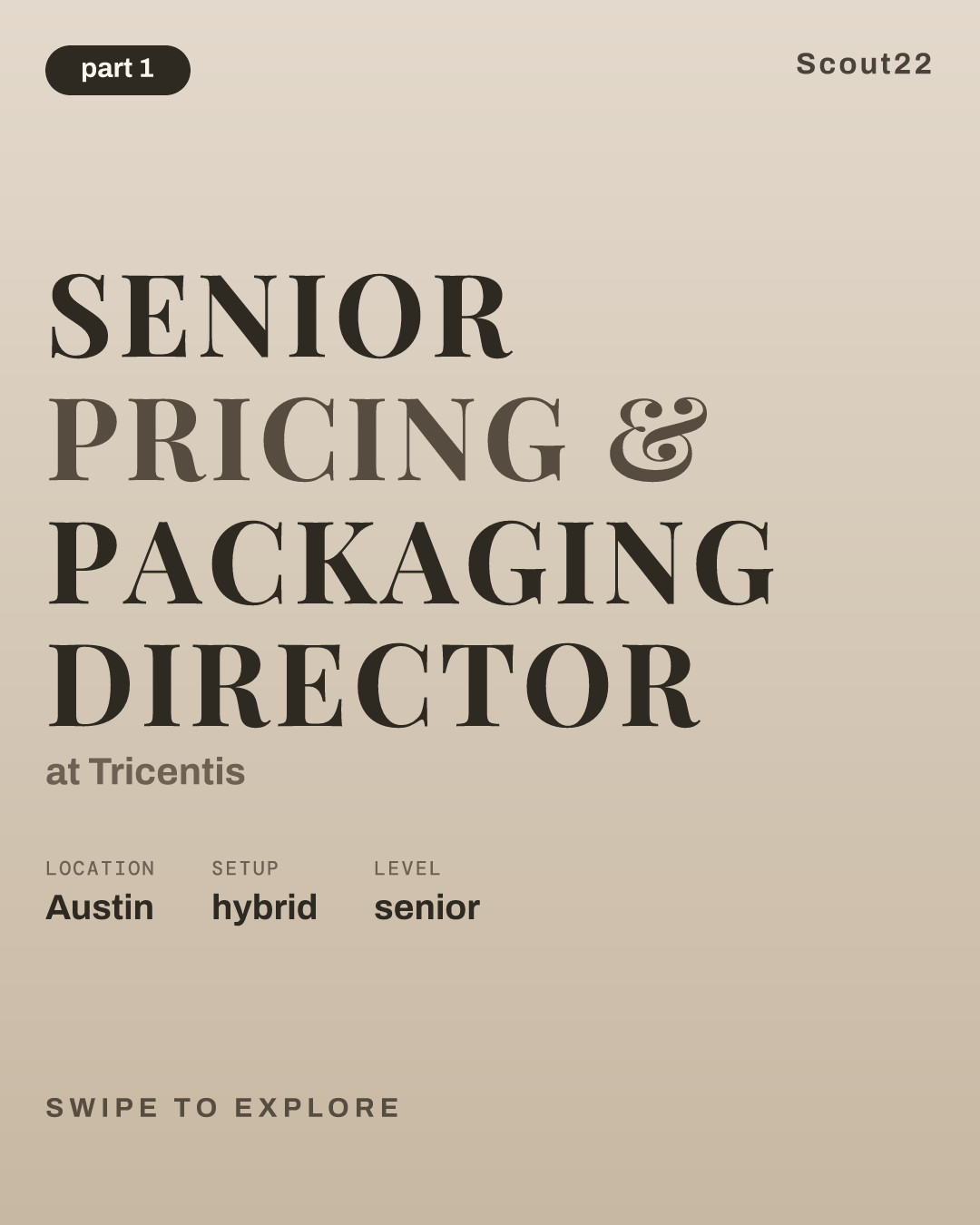 Senior Pricing & Packaging Director at Tricentis