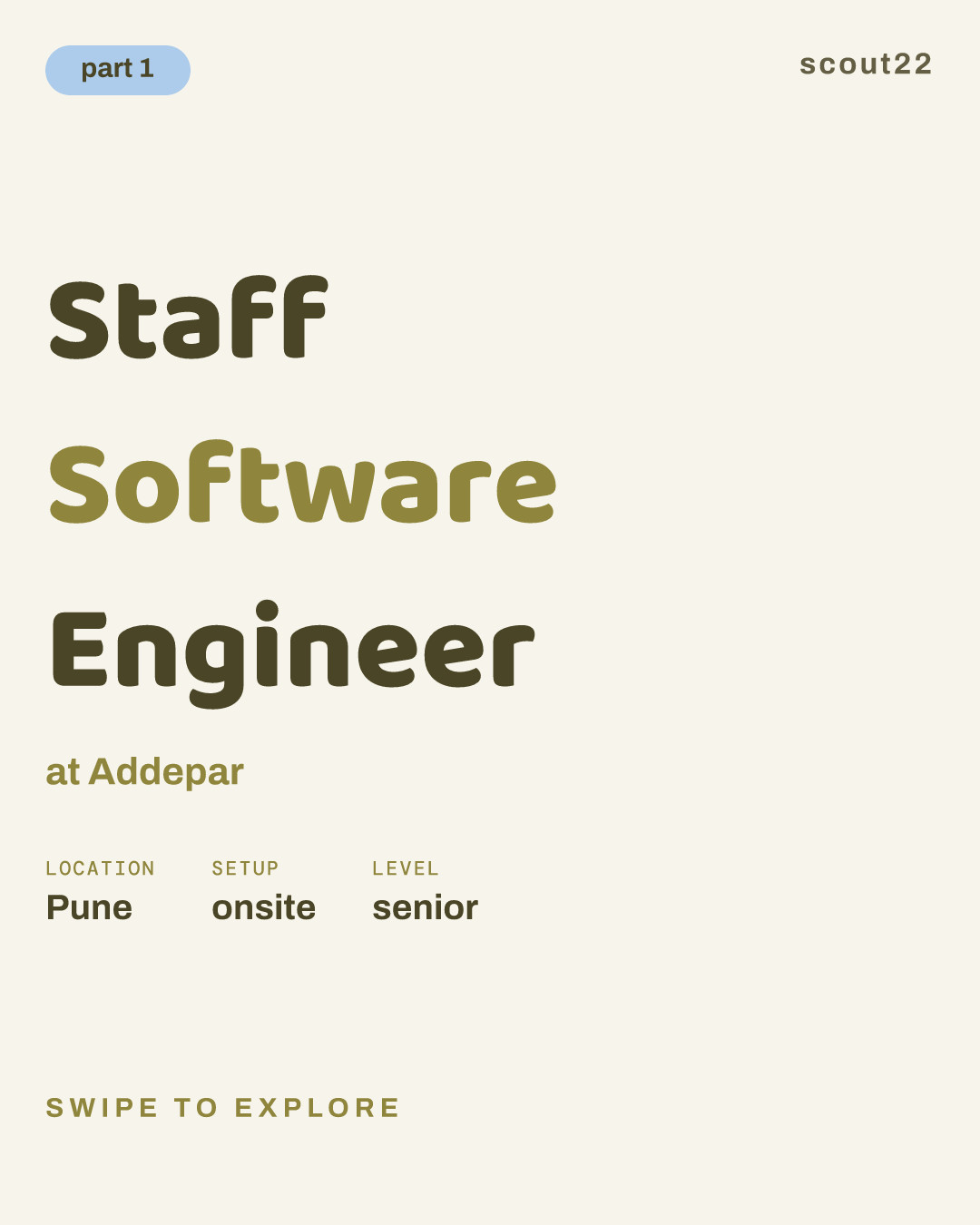 Staff Software Engineer at Addepar