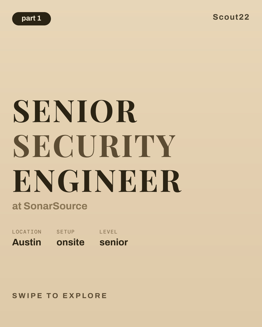 Senior Security Engineer at SonarSource