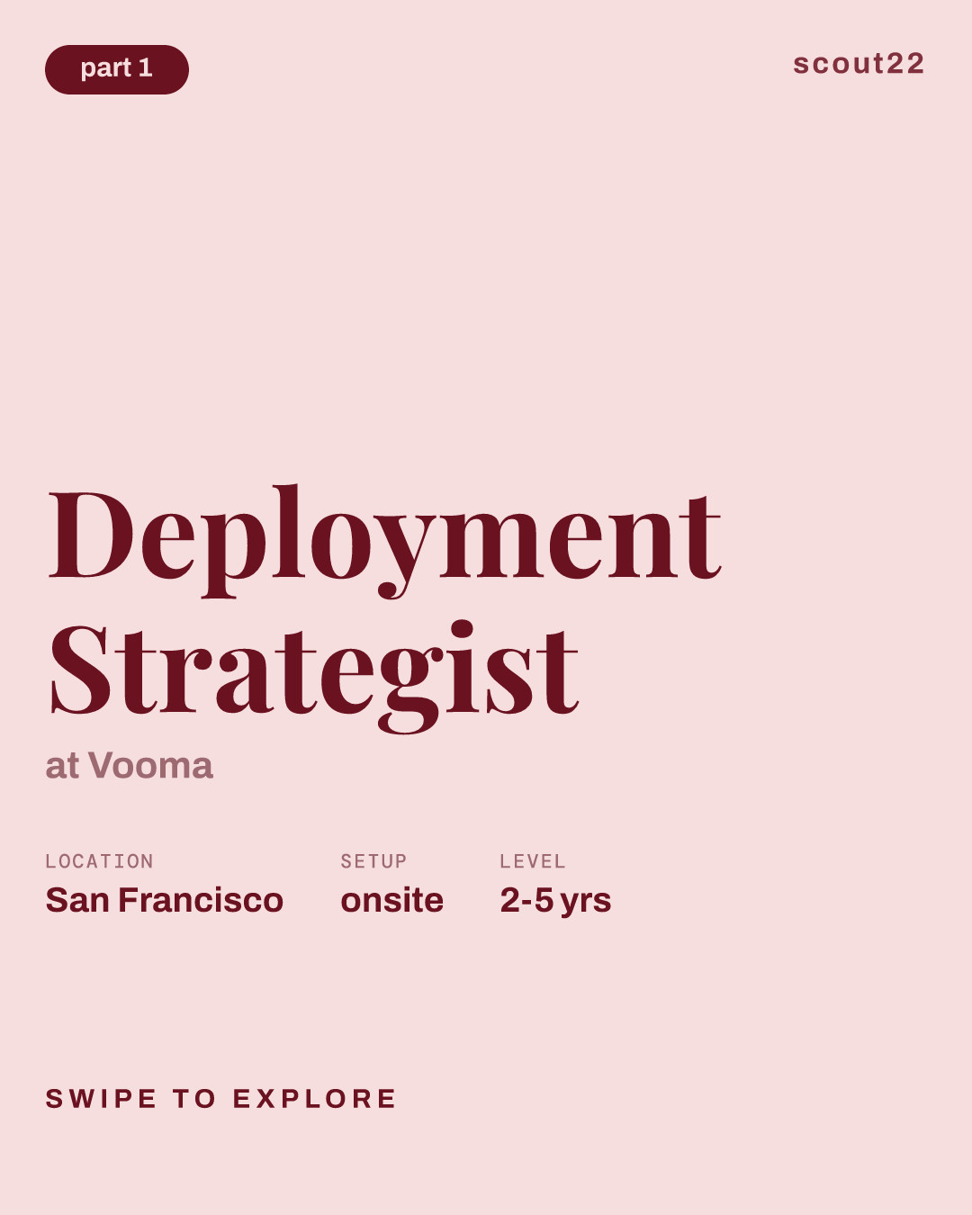 Deployment Strategist at Vooma