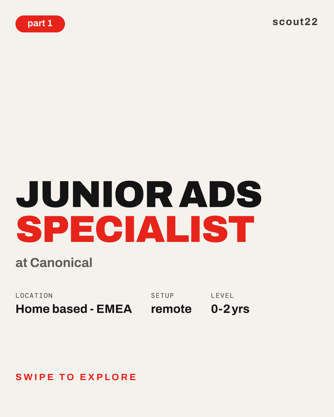 Junior Ads Specialist at Canonical