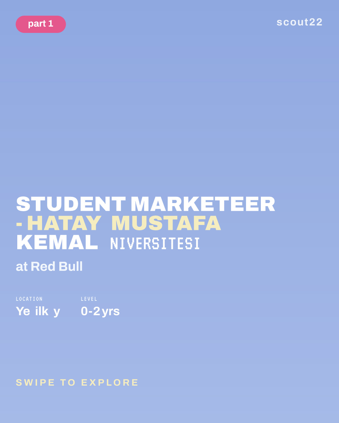 Student Marketeer - Hatay Mustafa Kemal Üniversitesi at Red Bull