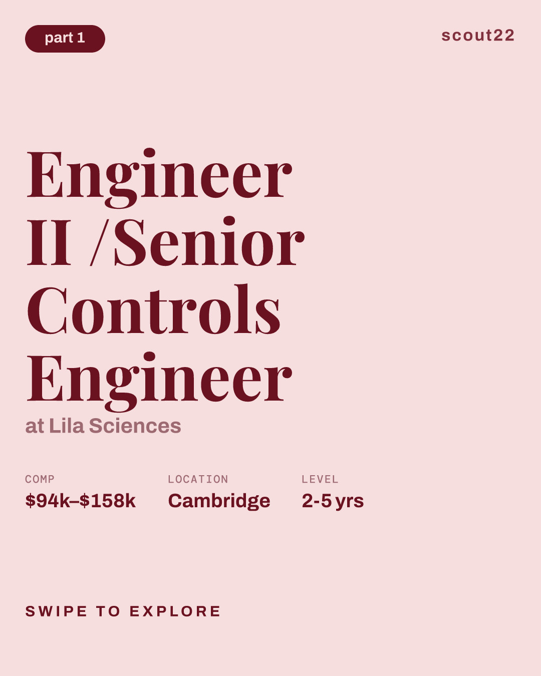 Engineer II /Senior Controls Engineer at Lila Sciences