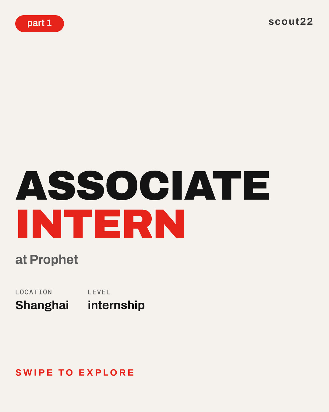 Associate Intern at Prophet
