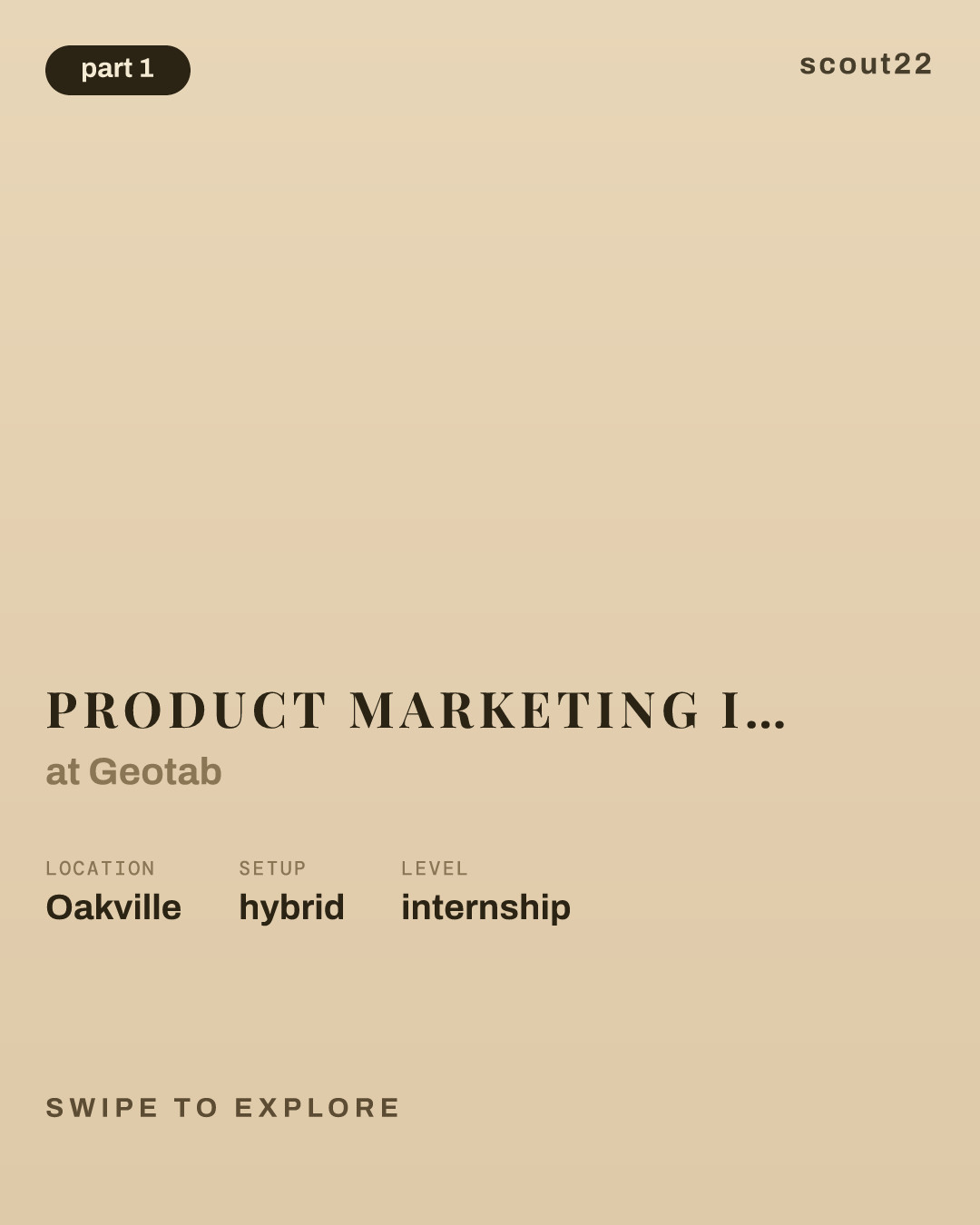 Product Marketing Intern (Winter/January 2027, 12 Months) at Geotab