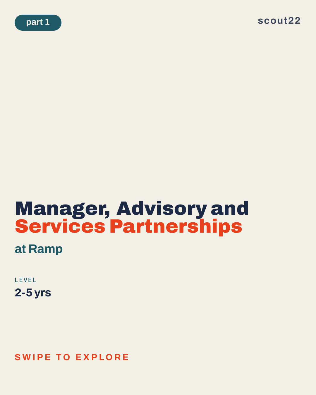 Manager, Advisory and Services Partnerships at Ramp