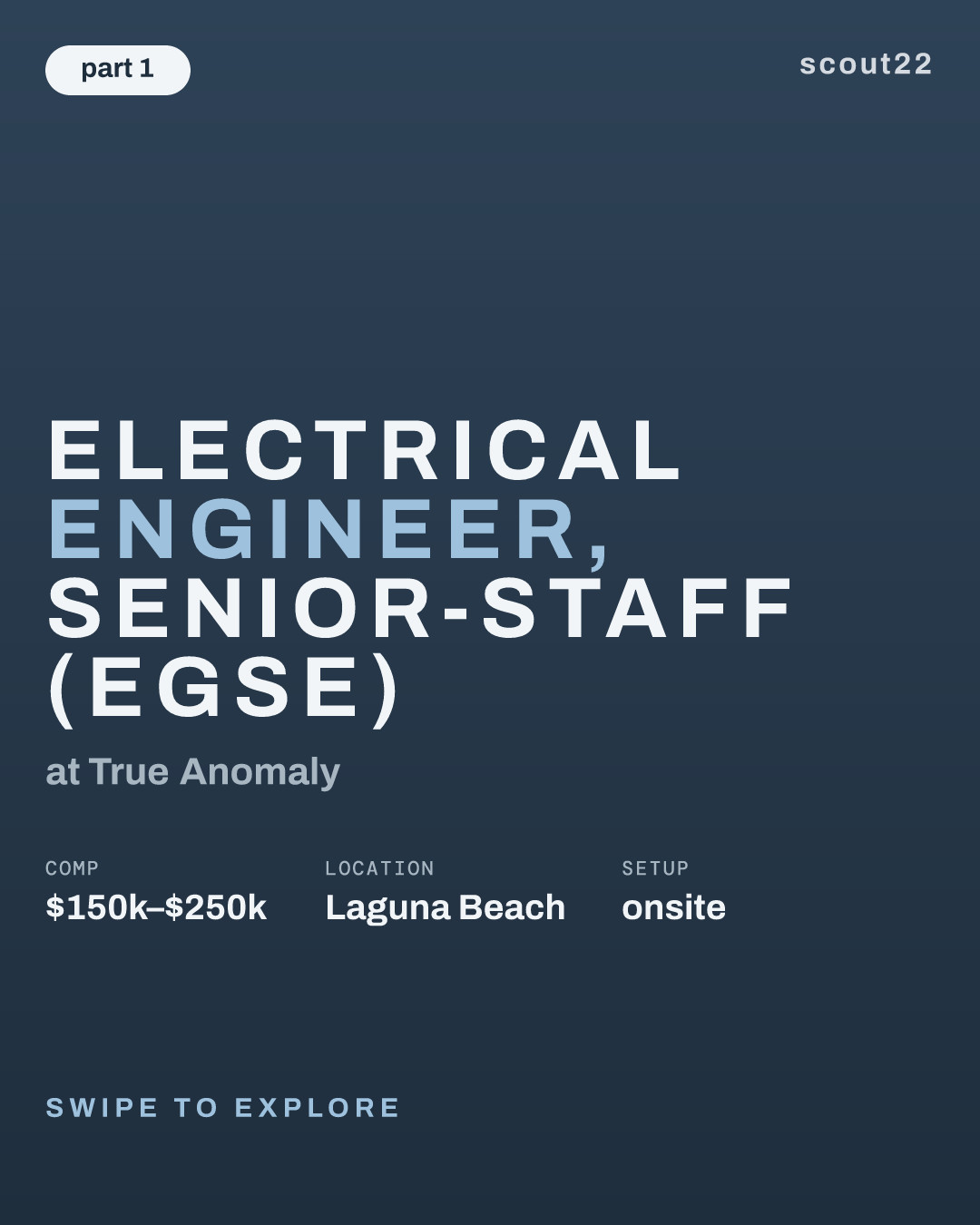 Electrical Engineer, Senior-Staff (eGSE) at True Anomaly