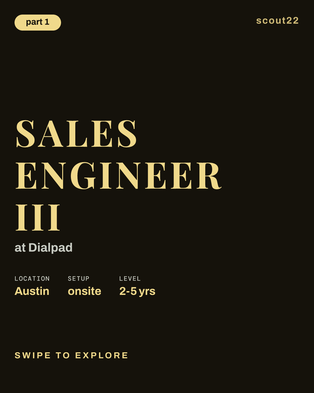Sales Engineer III at Dialpad