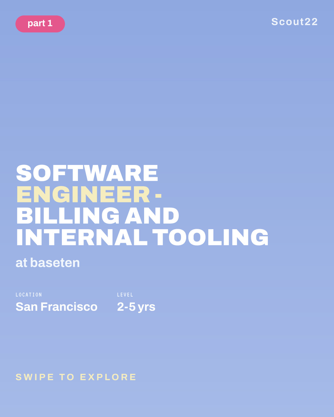 Software Engineer - Billing and Internal Tooling at baseten