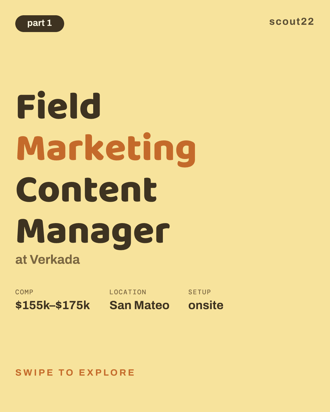 Field Marketing Content Manager at Verkada