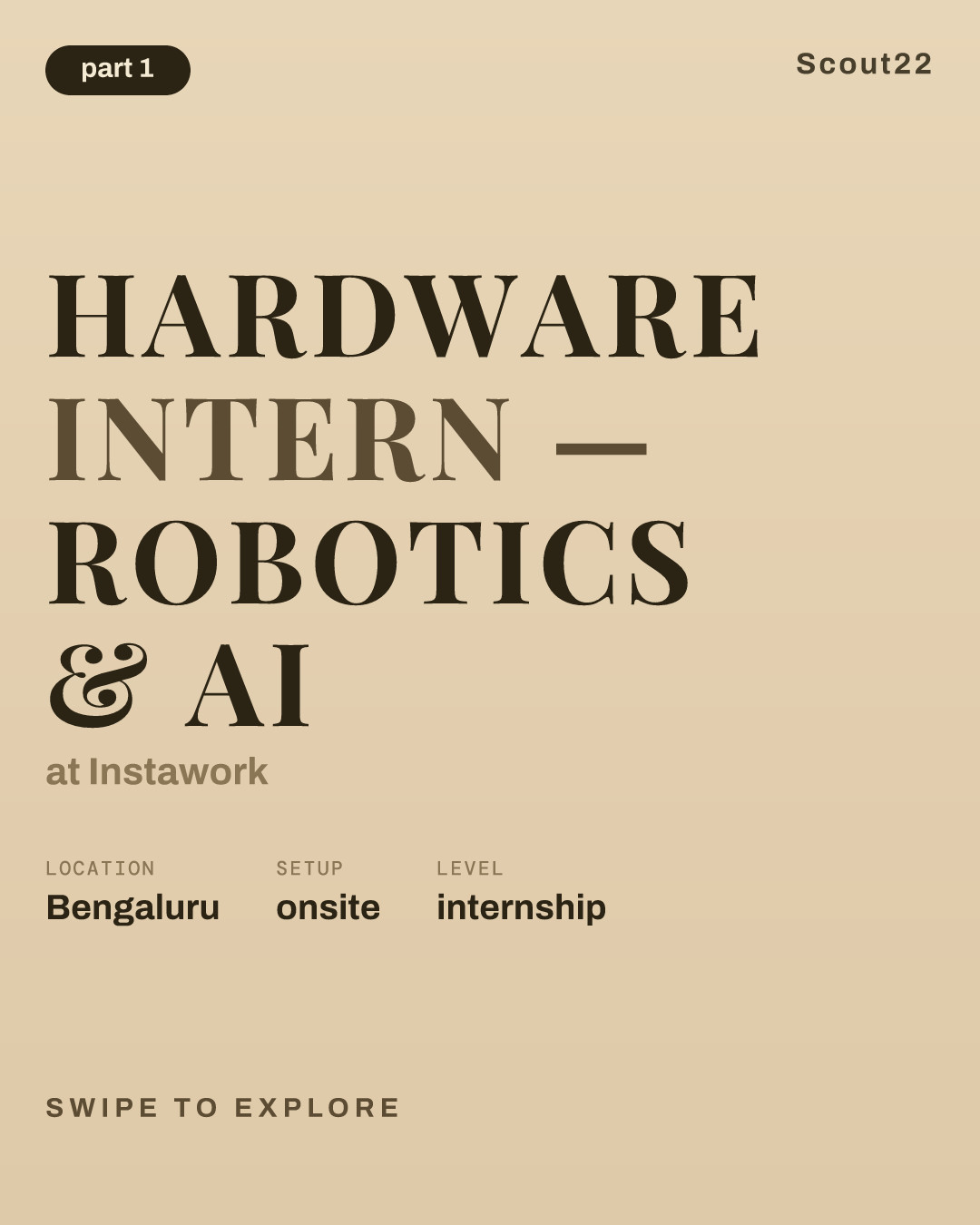Hardware Intern — Robotics & AI at Instawork