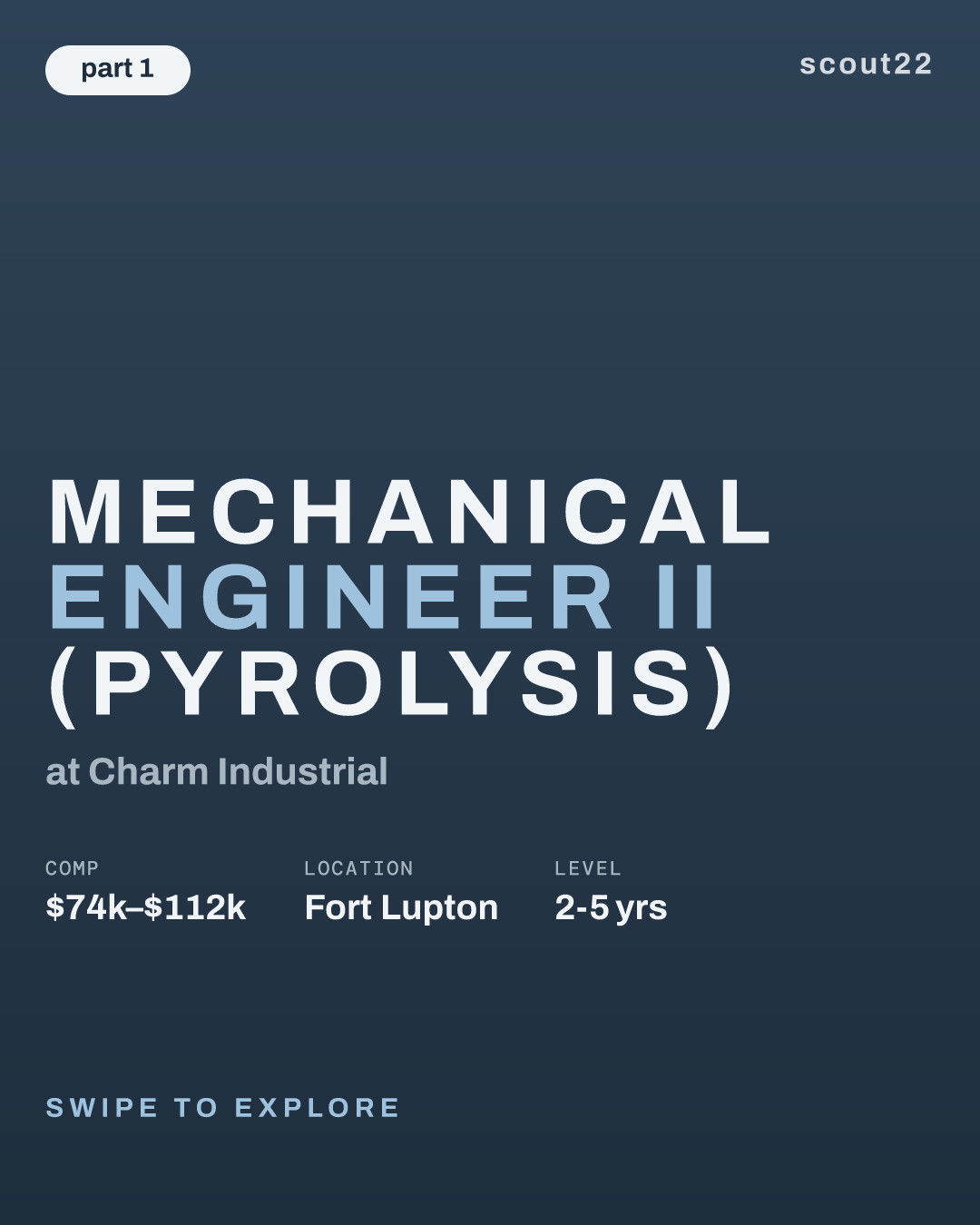 Mechanical Engineer II (Pyrolysis) at Charm Industrial