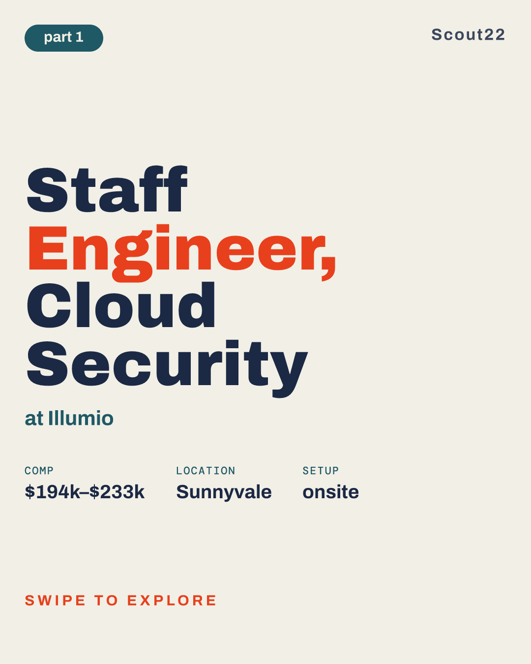 Staff Engineer, Cloud Security at Illumio