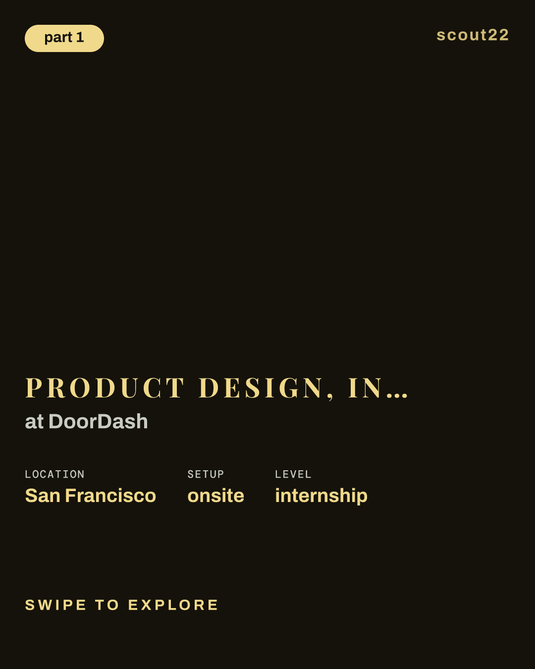 Product Design, Intern (Summer 2027) at DoorDash