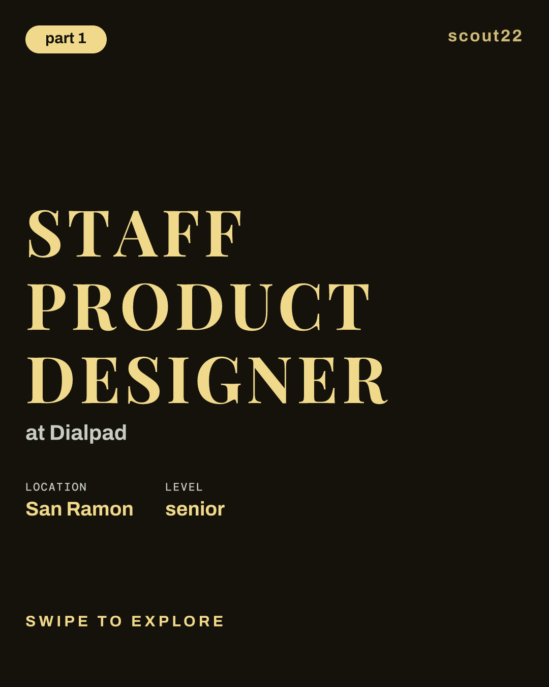 Staff Product Designer at Dialpad