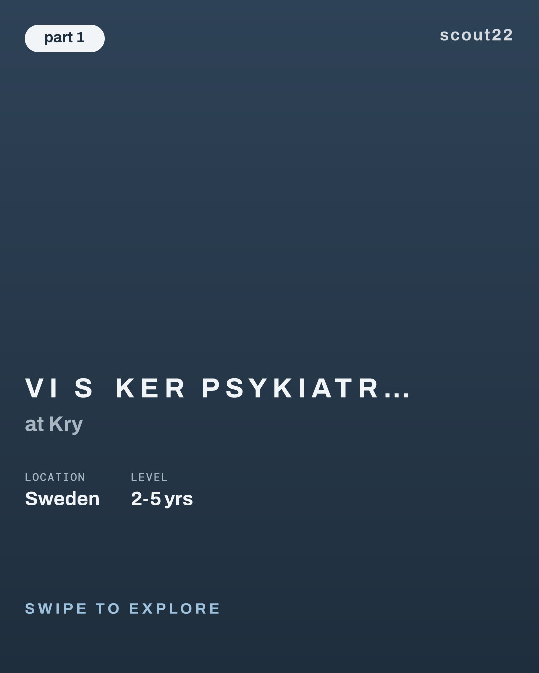 Vi söker Psykiatriker till Psykiatripartners i Östergötland at Kry