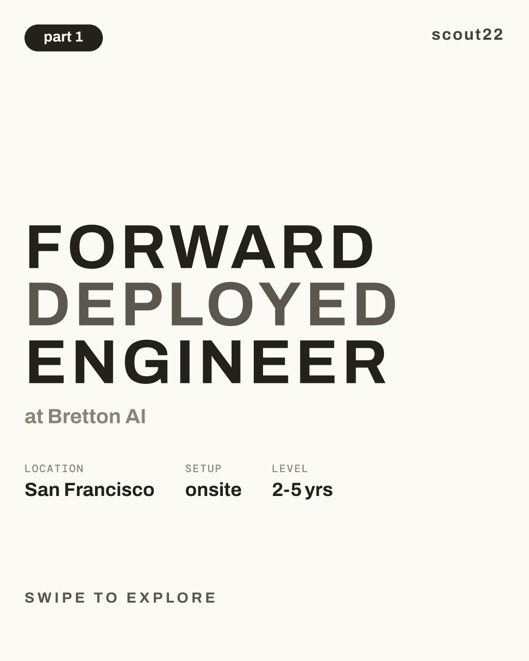 Forward Deployed Engineer at Bretton AI