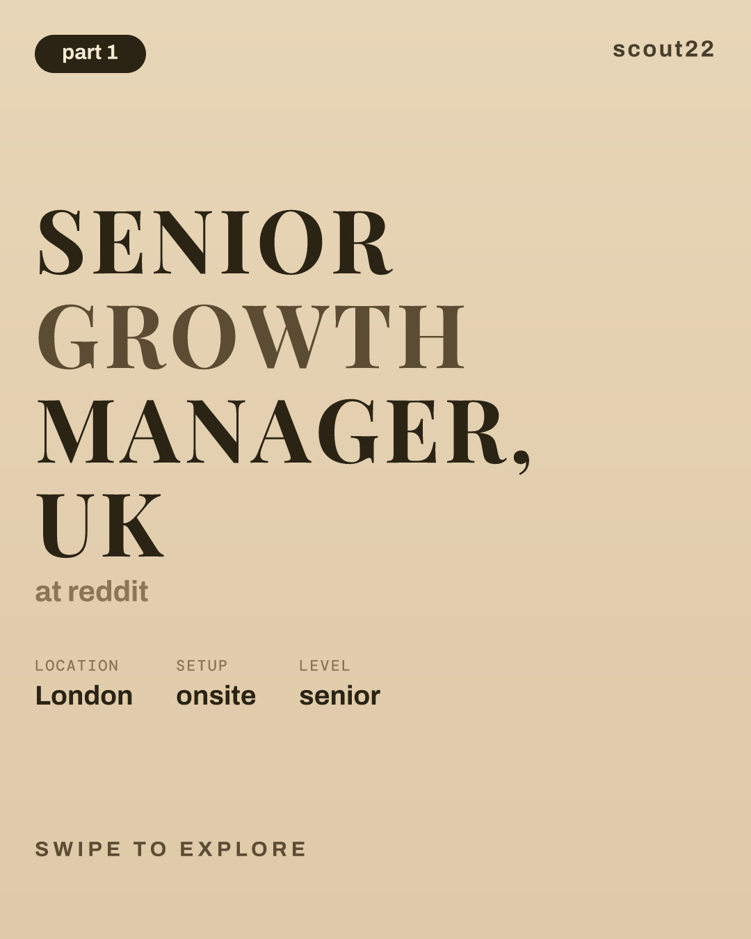 Senior Growth Manager,  UK at reddit
