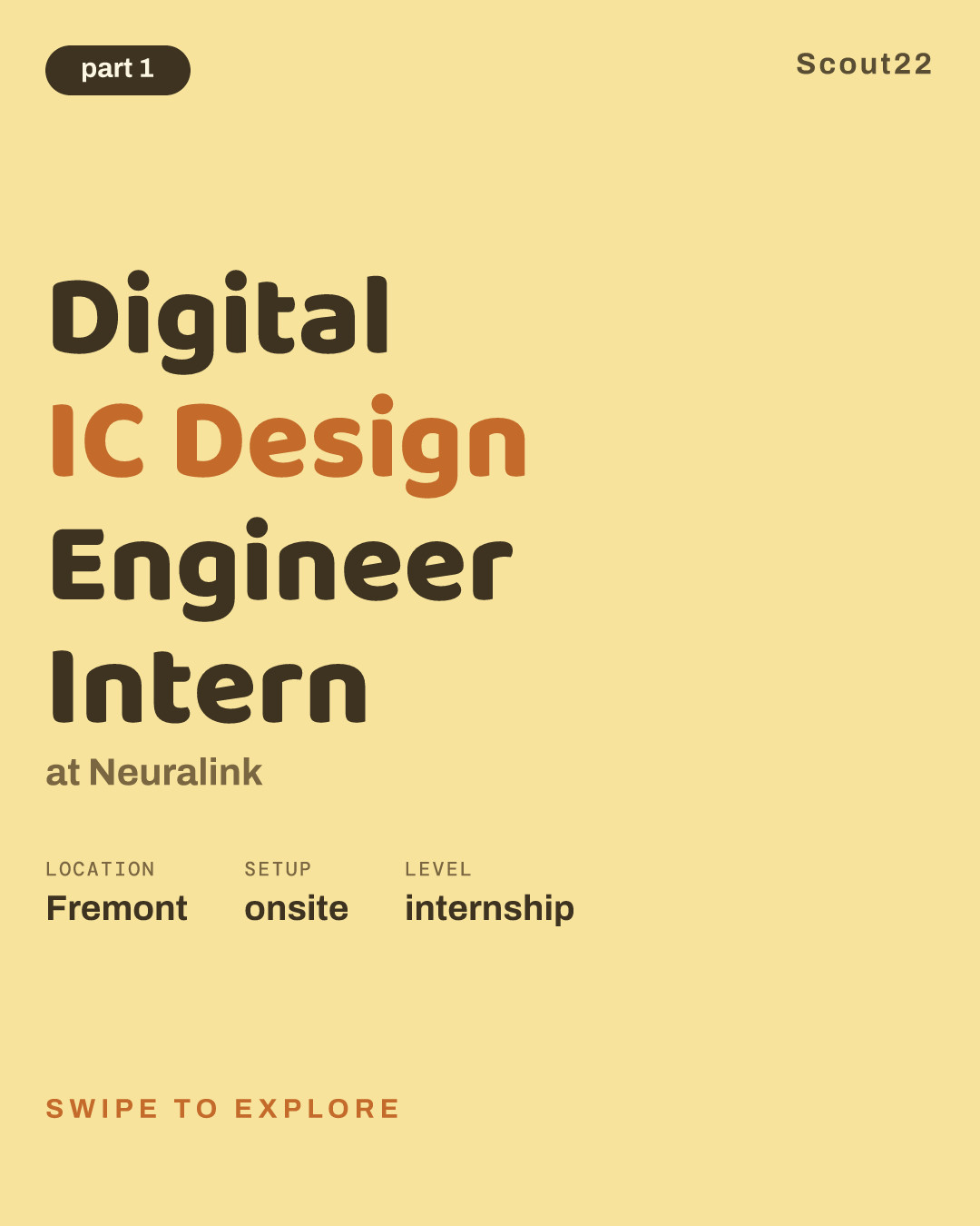 Digital IC Design Engineer Intern at Neuralink