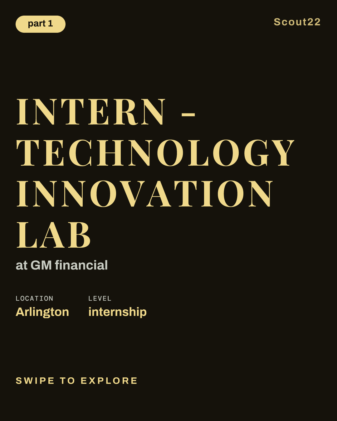 Intern - Technology Innovation Lab at GM financial