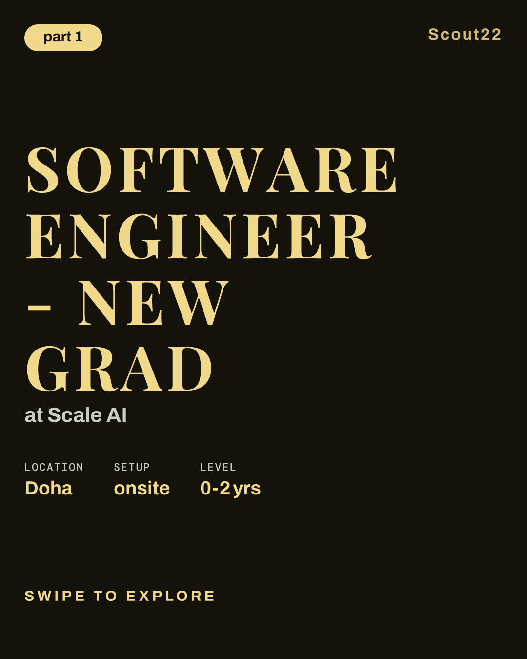 Software Engineer - New Grad at Scale AI