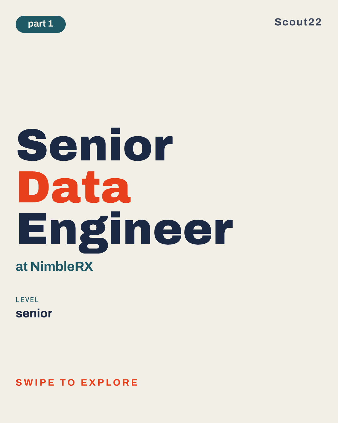 Senior Data Engineer at NimbleRX