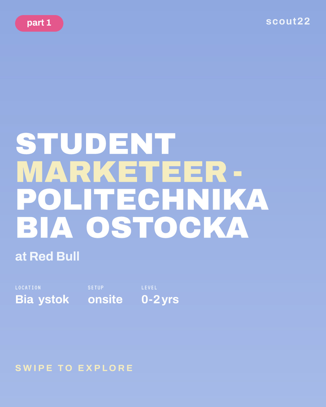 Student Marketeer - Politechnika Białostocka at Red Bull