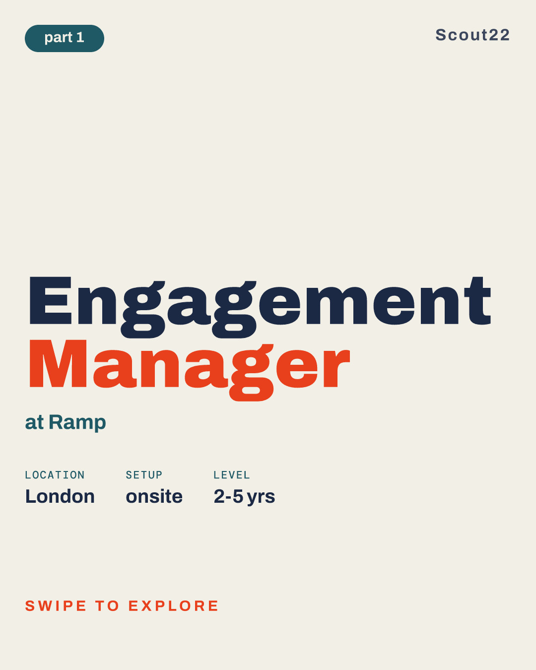 Engagement Manager at Ramp