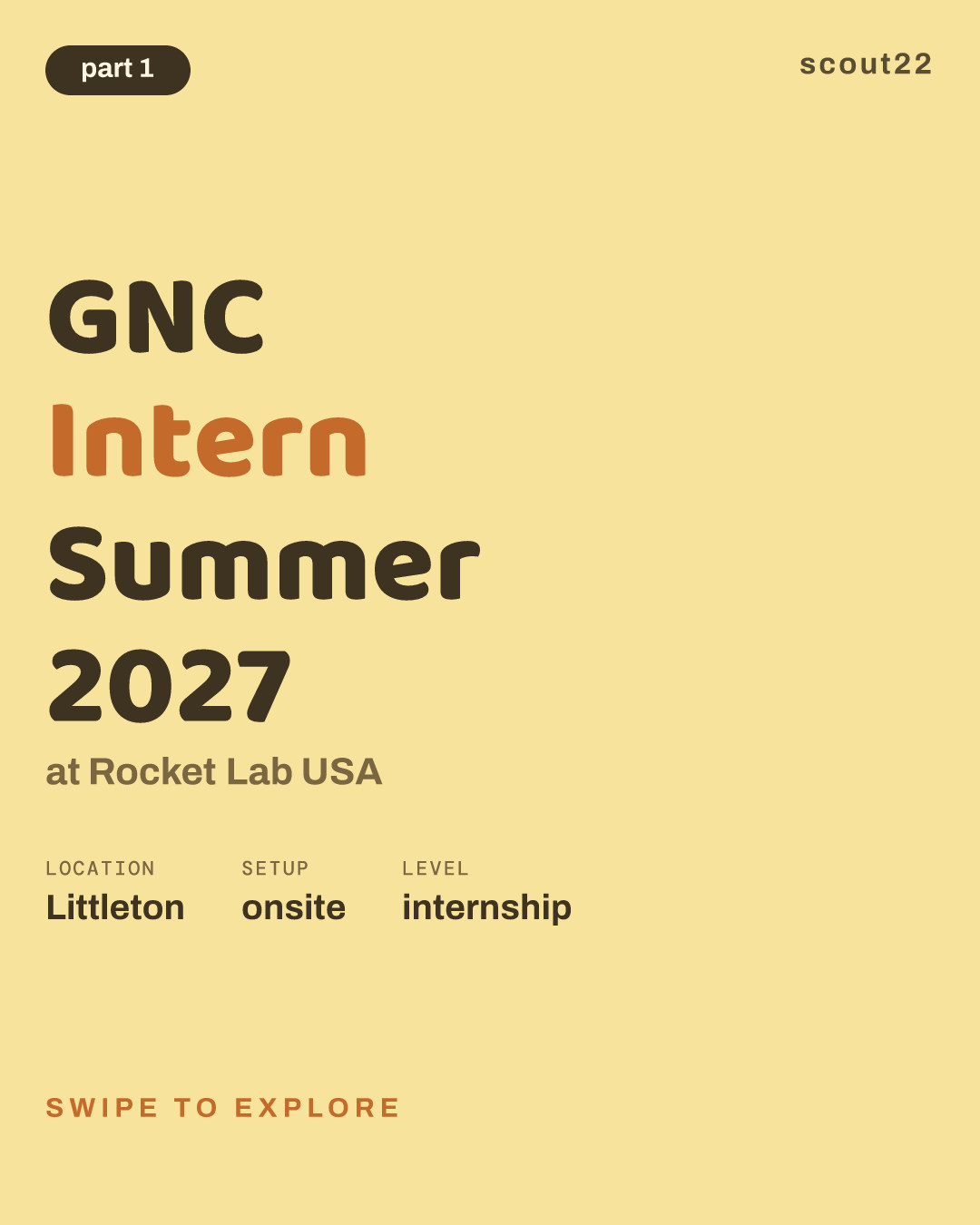 GNC Intern Summer 2027 at Rocket Lab USA