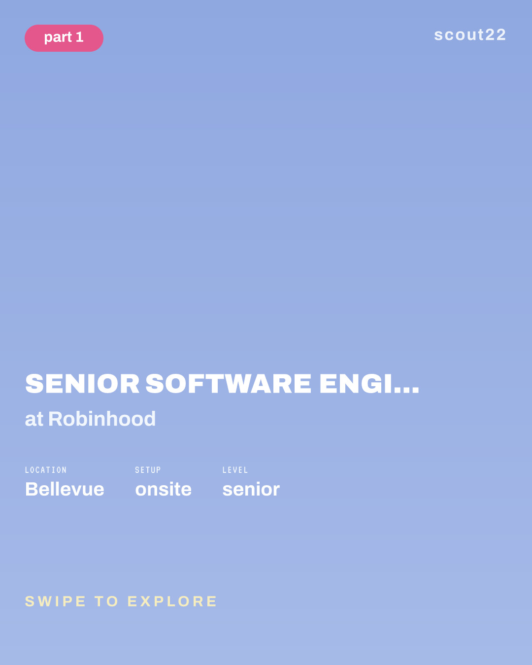 Senior Software Engineer, Security Platform at Robinhood