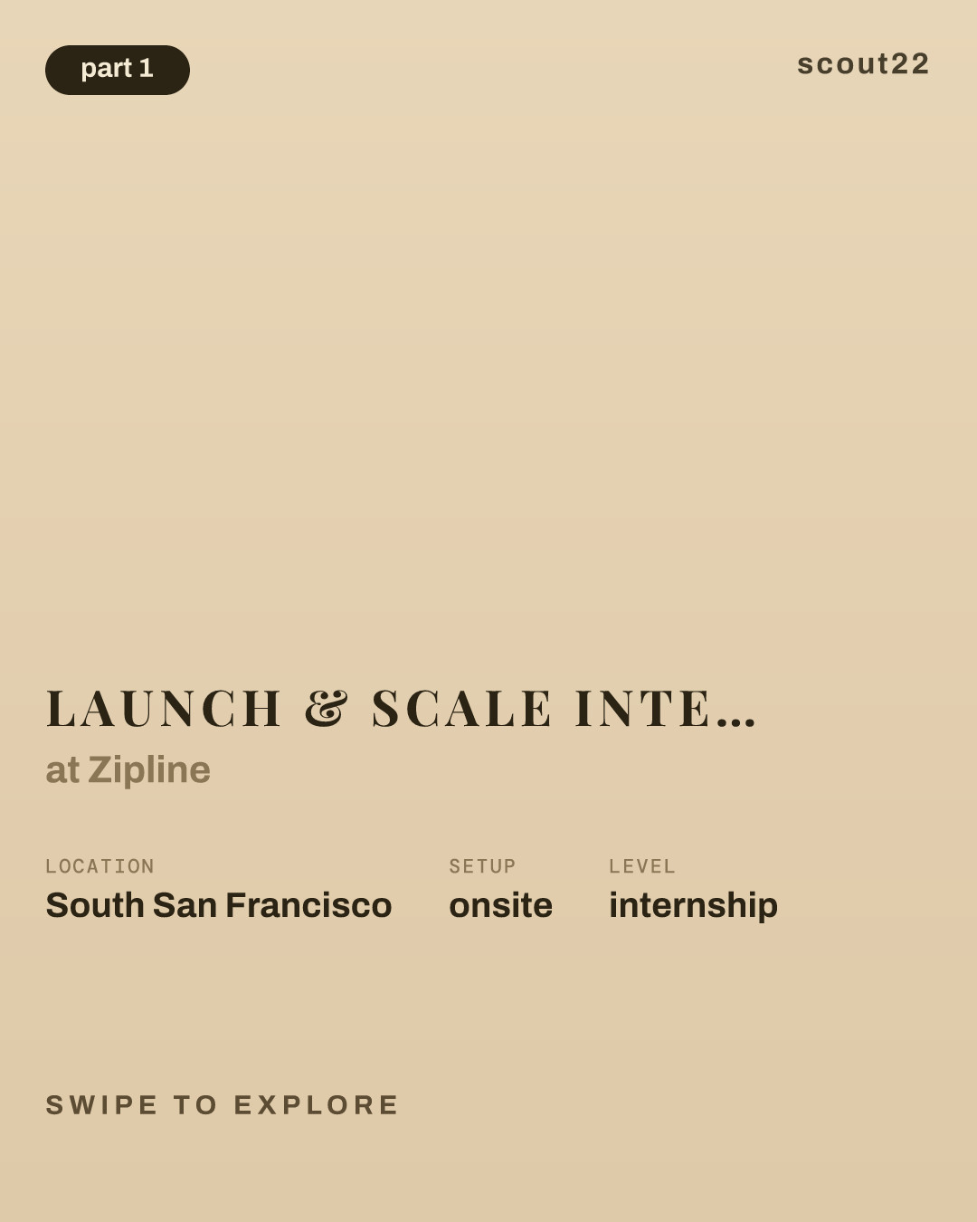 Launch & Scale Intern (Spring 2027) at Zipline