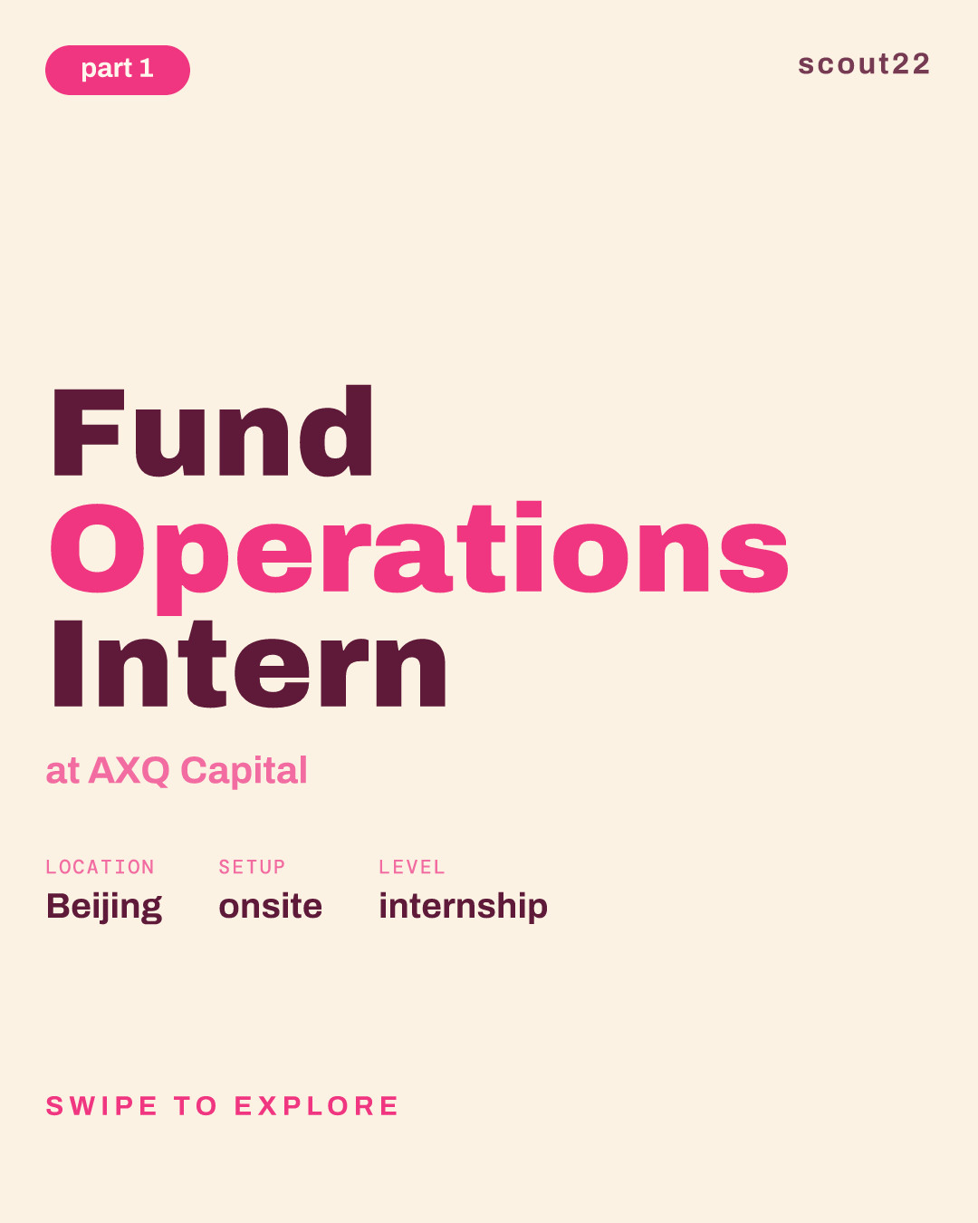 Fund Operations Intern at AXQ Capital