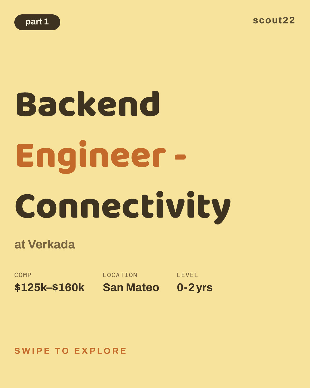 Backend Engineer - Connectivity at Verkada
