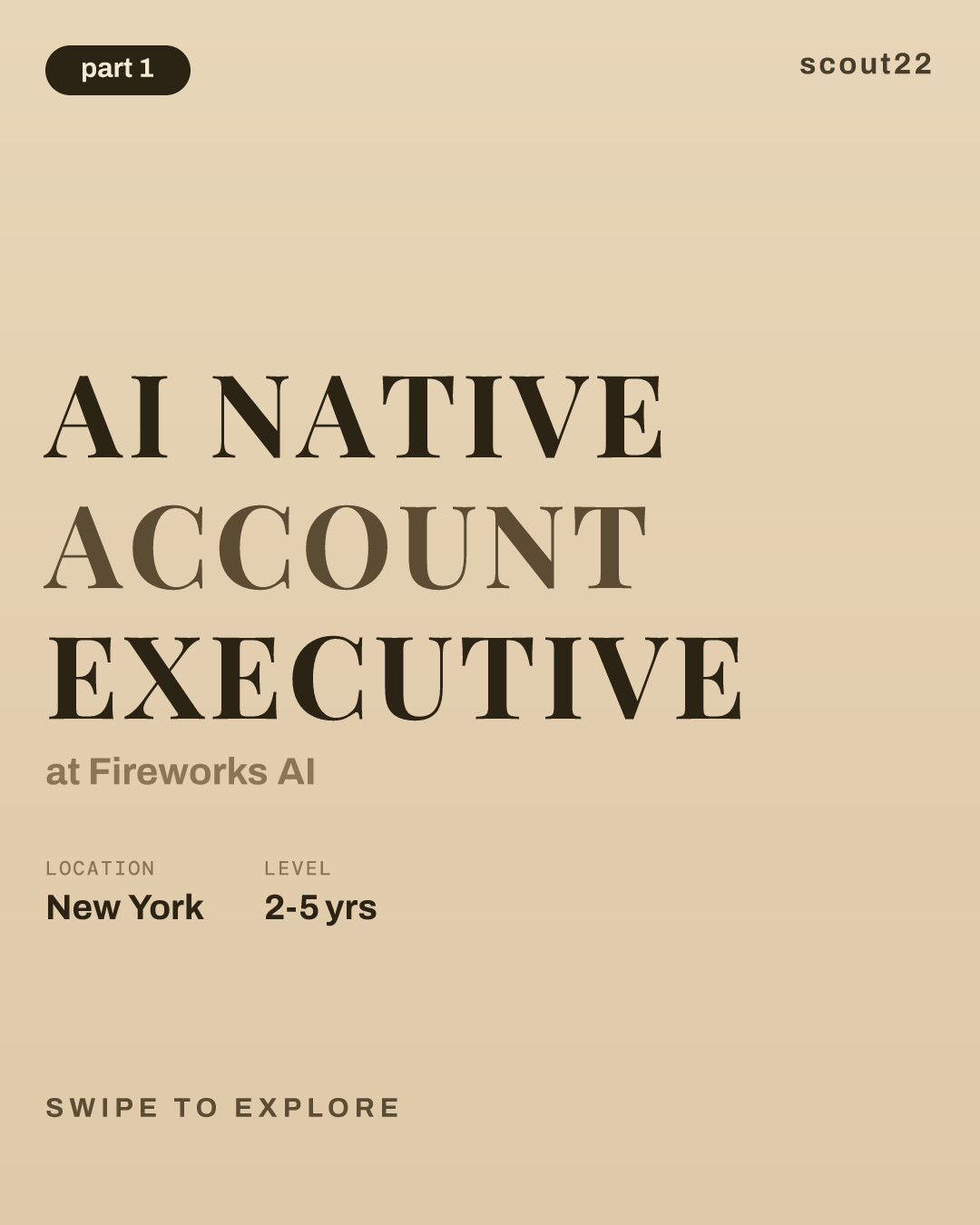 AI Native Account Executive at Fireworks AI