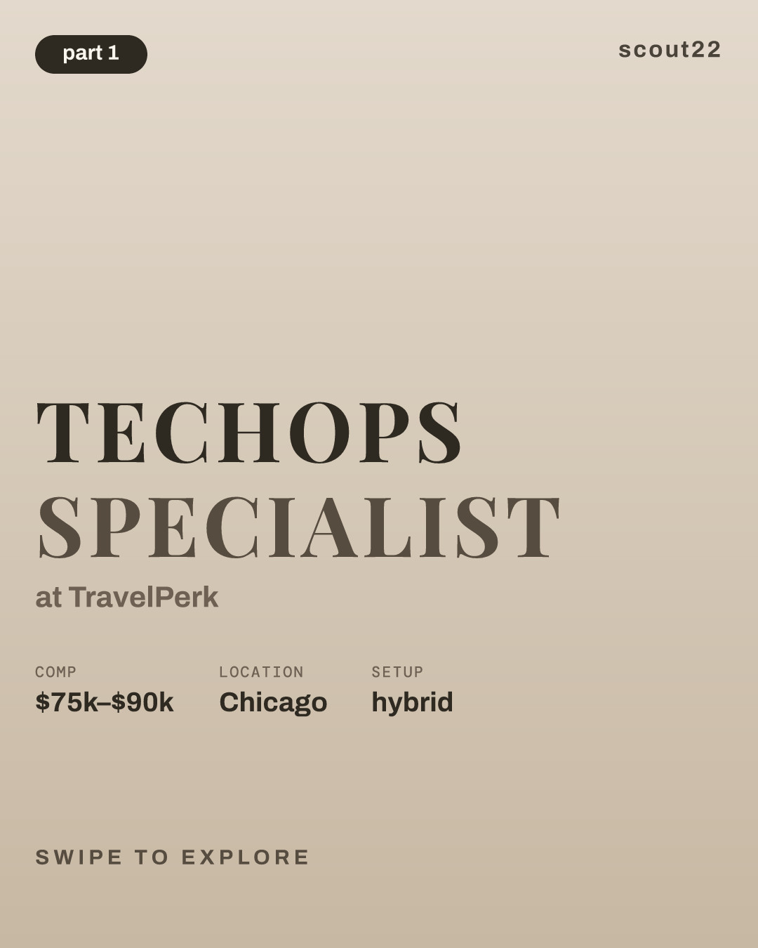 TechOps Specialist at TravelPerk