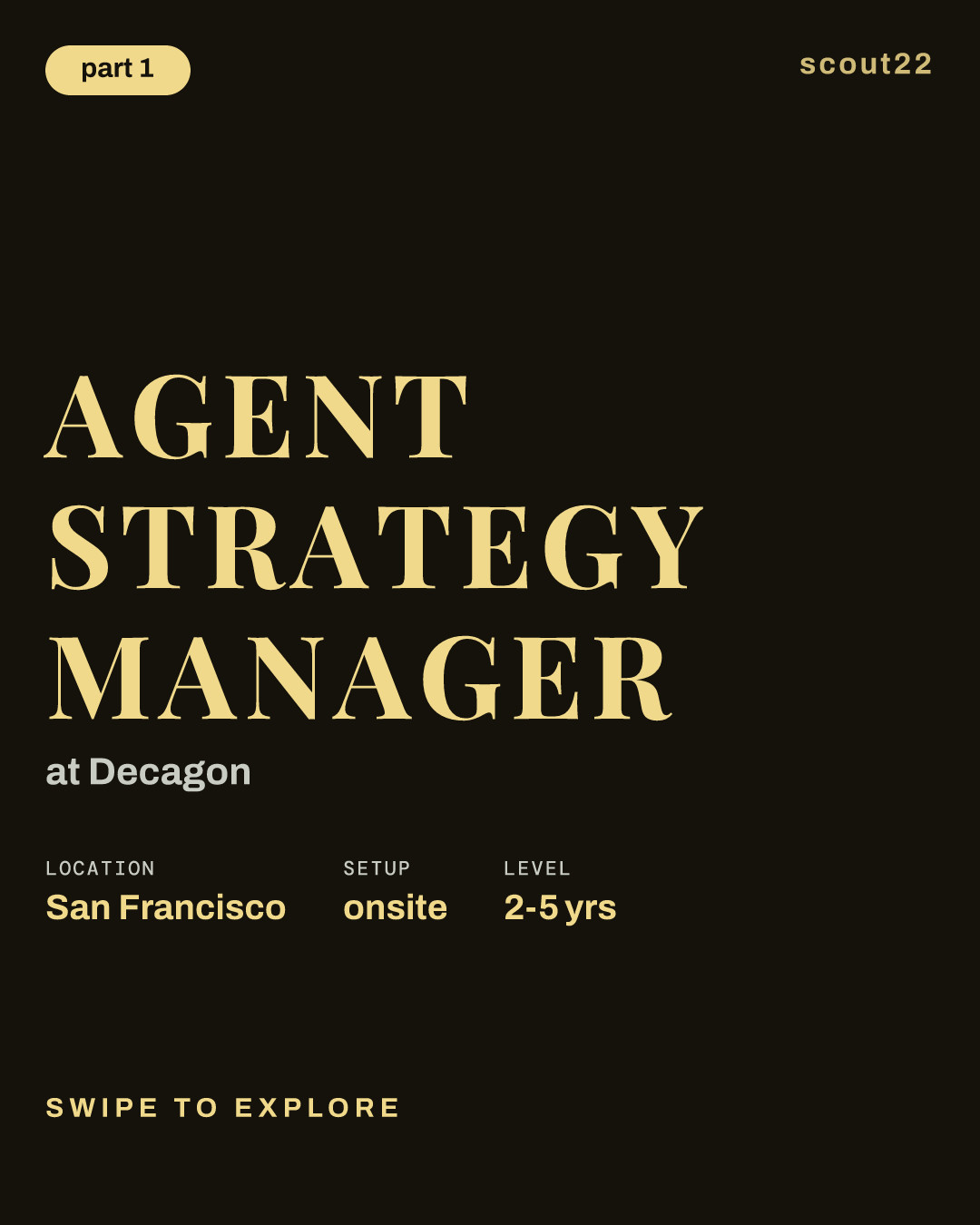 Agent Strategy Manager at Decagon