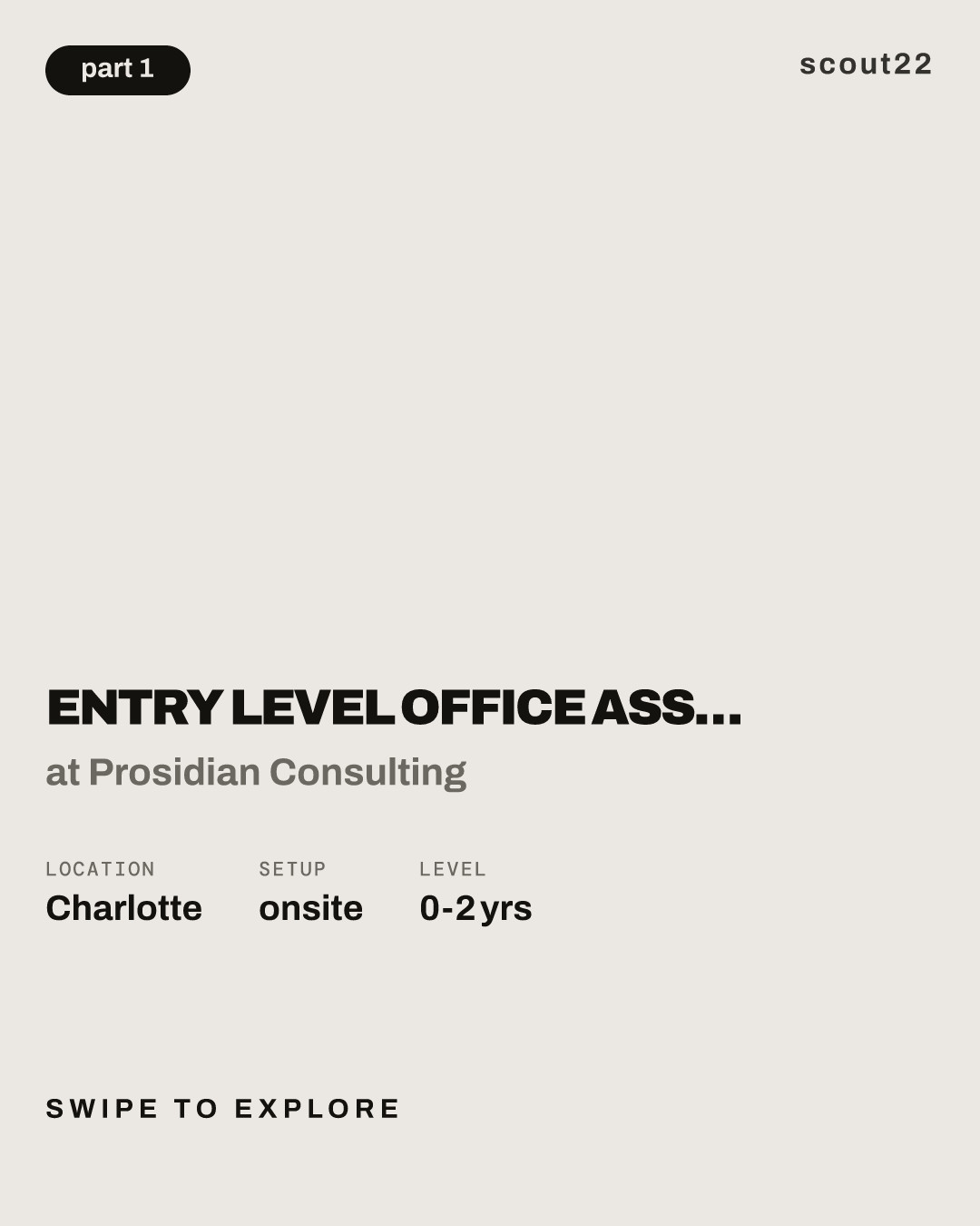 Entry Level Office Assistant | Office Assistant [COC0008007] at Prosidian Consulting