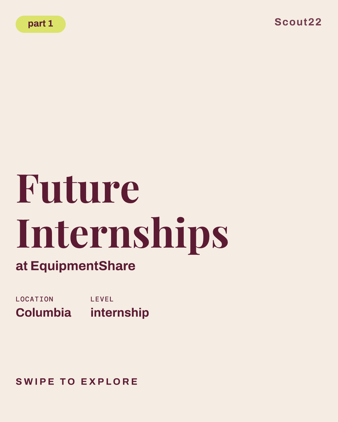 Future Internships at EquipmentShare