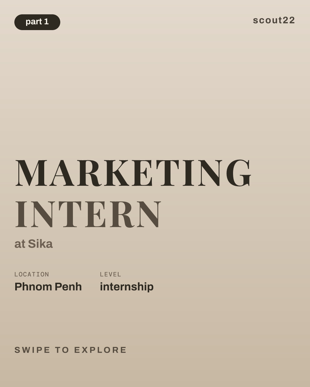 Marketing Intern at Sika