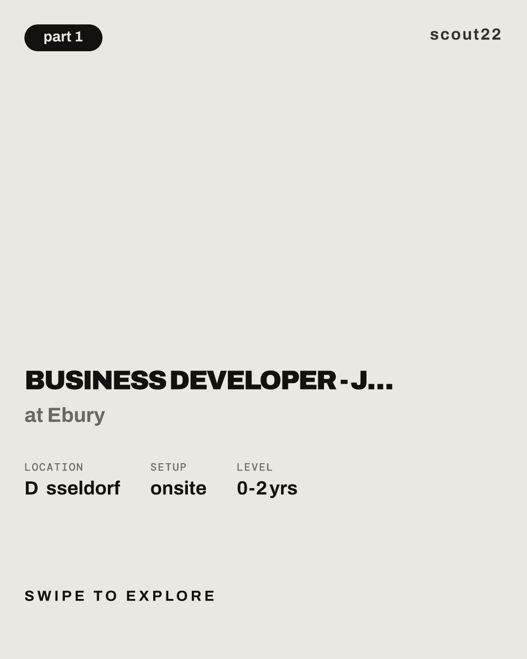 Business Developer - Junior FX Sales (m/w/d) at Ebury
