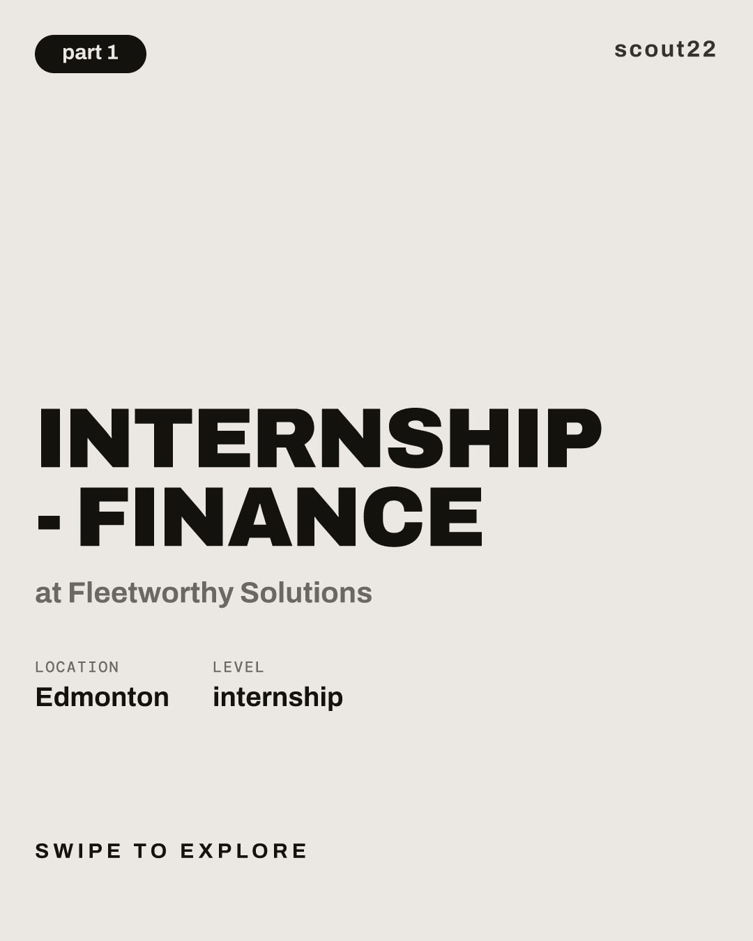Internship - Finance at Fleetworthy Solutions