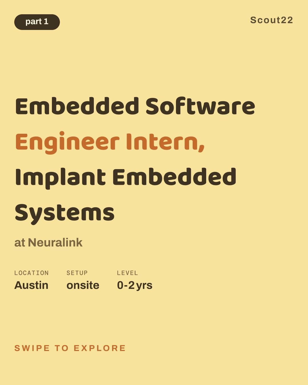 Embedded Software Engineer Intern, Implant Embedded Systems at Neuralink
