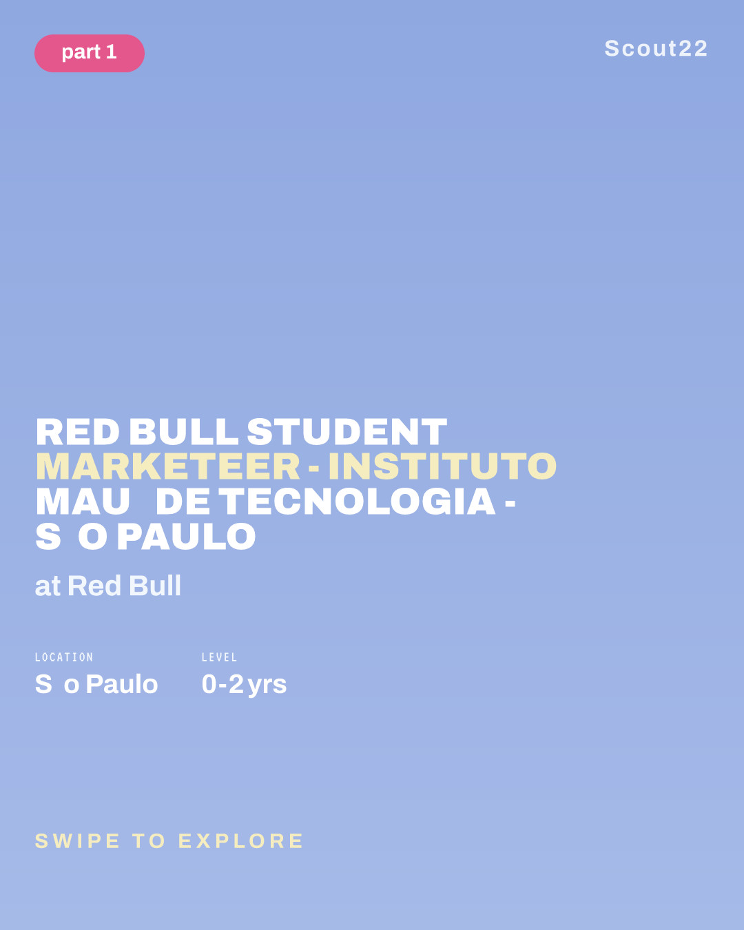Red Bull Student Marketeer - Instituto Mauá de Tecnologia - São Paulo at Red Bull