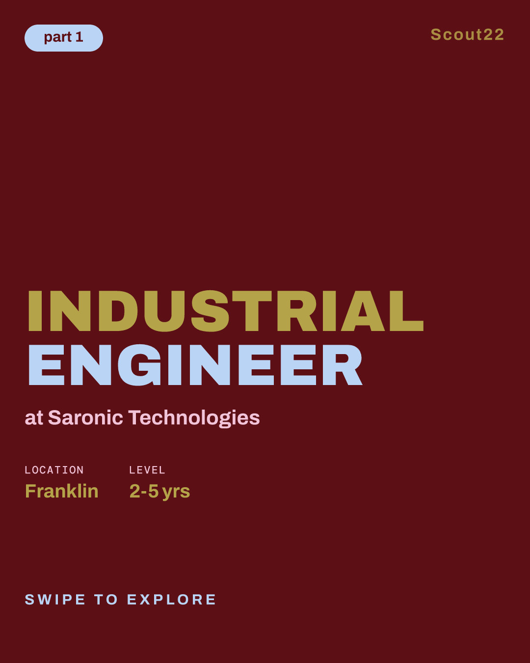 Industrial Engineer at Saronic Technologies