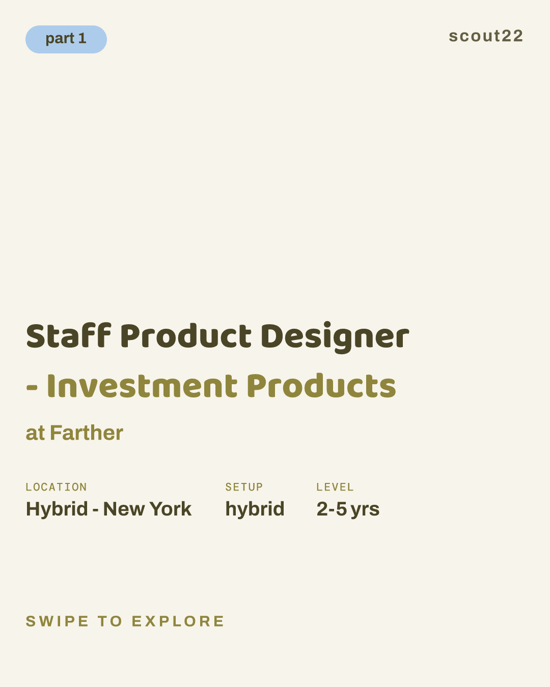 Staff Product Designer - Investment Products at Farther